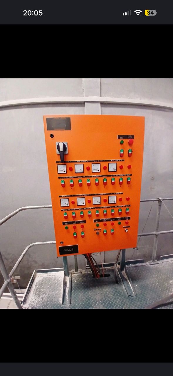 Medium voltage electrical substation control panel